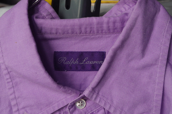Gorgeous Ralph Lauren Purple Label Lilac Oxford Dress Shirt