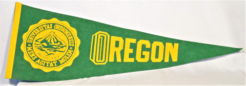 Vintage University of Oregon Pennant