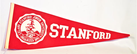 Vintage Stanford University Pennant
