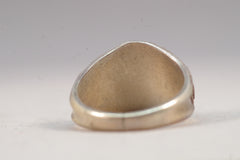 Silver Eagle Signet Ring