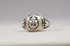 Vintage Sterling Silver US Navy Ring