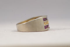 Stunning 10kt Gold & Amethyst Ring