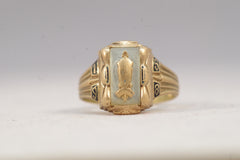 Gold 1958 Class Ring