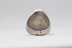 Man Wearing Turban Silver Ring