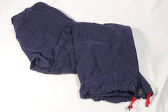 LL Bean Navy Blue Nylon Easy Pants - Sz 38
