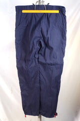 LL Bean Navy Blue Nylon Easy Pants - Sz 38