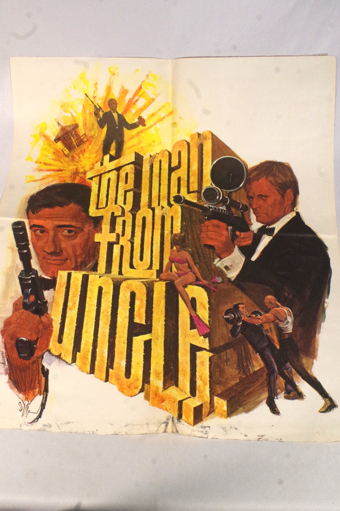 1960s The Man From U.N.C.L.E. Poster