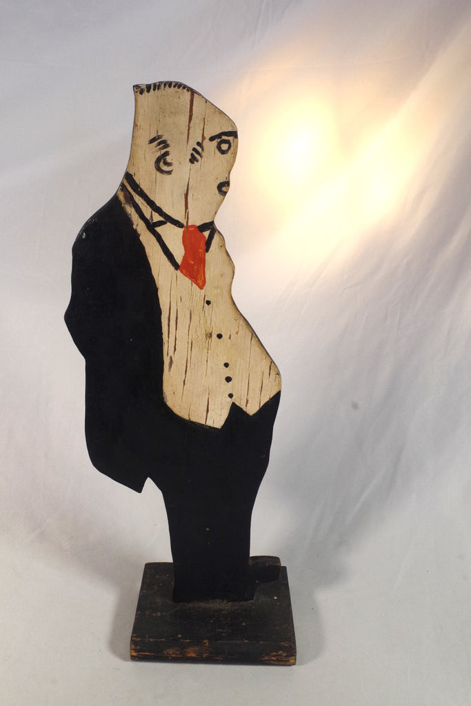 Vintage Wooden Folk Art Valet/Butler