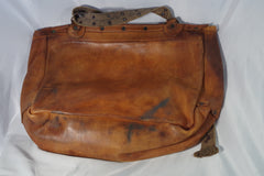 Gorgeous Rounded Vintage Leather US Mailbag