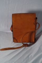 Small Vintage Leather Satchel