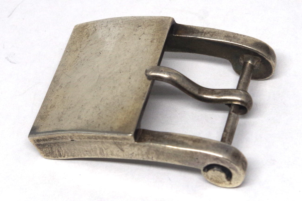 Stylish Taxco Sterling Silver Belt Buckle
