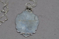 1952 Silver Dancing Medal Charm