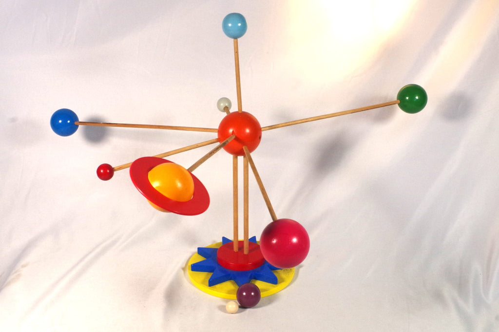 Incredible Wooden Model Solar System