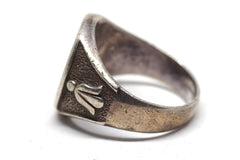 Cool Vintage Sterling Silver Masonic Ring