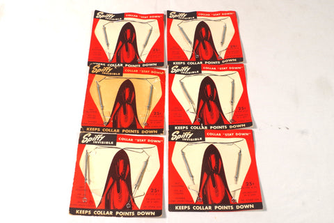 1930s Spiffy Invisible Collar "Stay Downs"