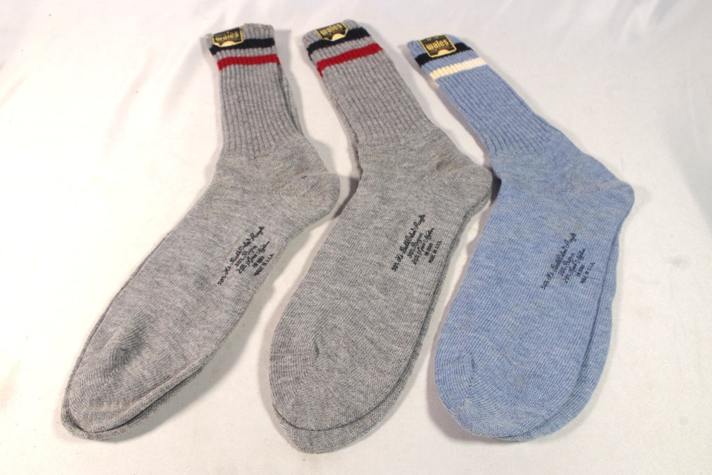 Comfortable Wales Fine Socks (NOS) - Sz 12