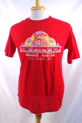 Amazing Hearst Castle Red Souvenir Shirt - Sz XL
