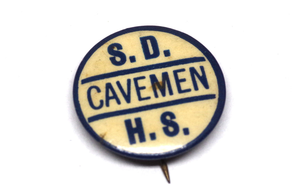 Vintage San Diego High School Cavemen Pin
