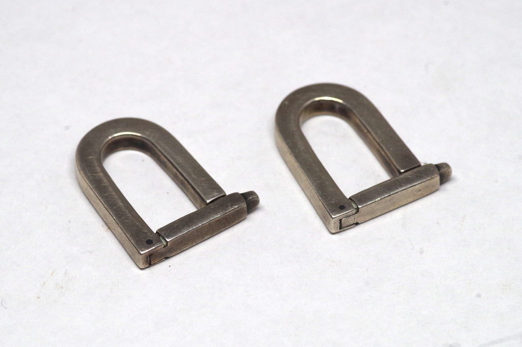 Sleek Tane Sterling Silver Cufflinks