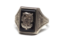 Classic Vintage Sterling Silver CCC Ring