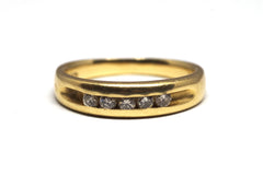 Incredible 14kt Gold and Diamond Ring