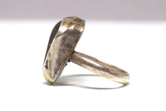 Bold Quartz and Silver Ring