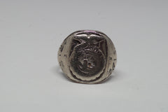 Vintage Future Farmers of America Sterling Silver Ring