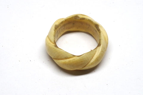 Wicked Carved Bone Ring