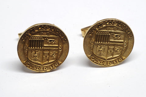 Magnificent Sam Yorty City of Los Angeles Seal Cufflinks