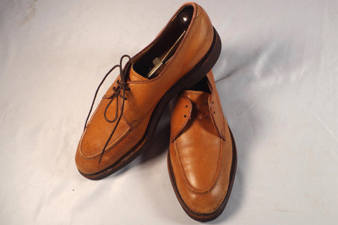Vintage Bullock's Stacy-Adams Rubber Soled Leather Bluchers - Size 8 1/2 B