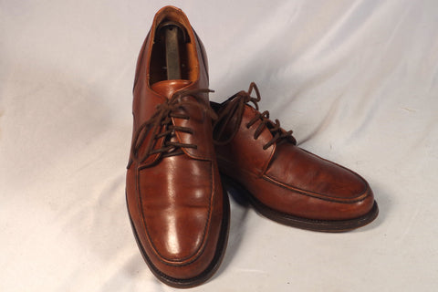 Made in Italy Ralph Lauren Polo Brown Moc Toe Shoes - Size 9D