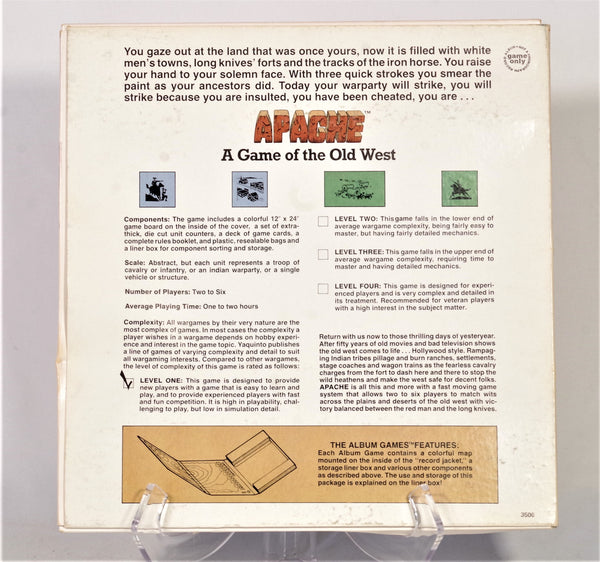 Apache A Game of the Old West Put This On