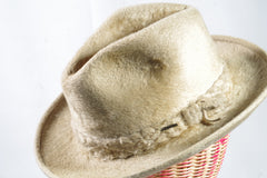 Imperial Stetson Tan Fedora 6 7/8