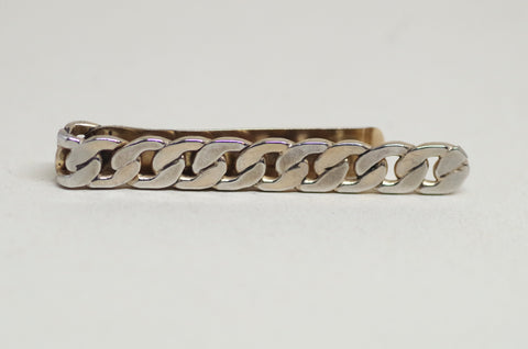 Sterling Silver Chain-Link Tie Bar