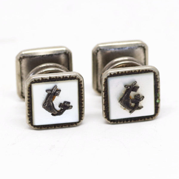 What Are Probably Some "G" Snap Cufflinks