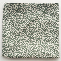 Springy Green Leaf Cotton Pocket Square by Put This On