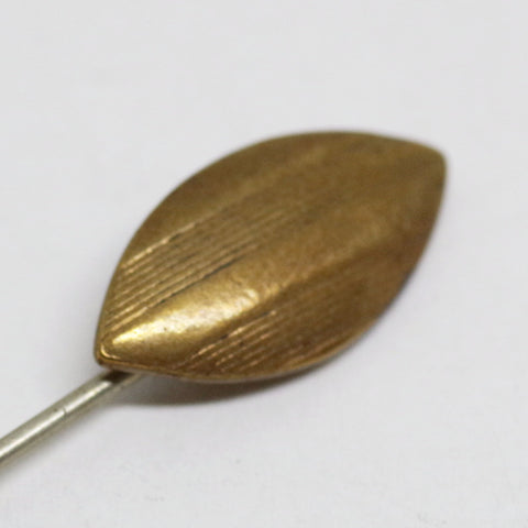 Deco Pointed Oval Stick Pin