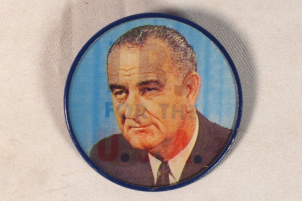 Nifty Set of LBJ Campaign Pins – Put This On