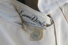 Incredible 1950s Emma Domb Dress With Jacket - Sz 7