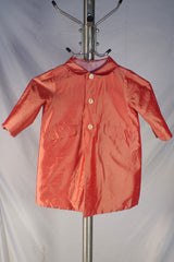 Incredible Reversible Girls' Silk Coat - Sz 4