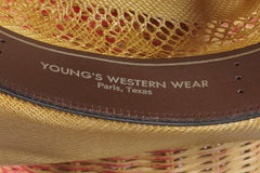 Fine-Woven Resistol Self-Conforming Western Hat - Sz 7