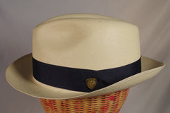 Lovely Dobbs New York Genuine Shantung Panama Hat - Sz 7 5/8