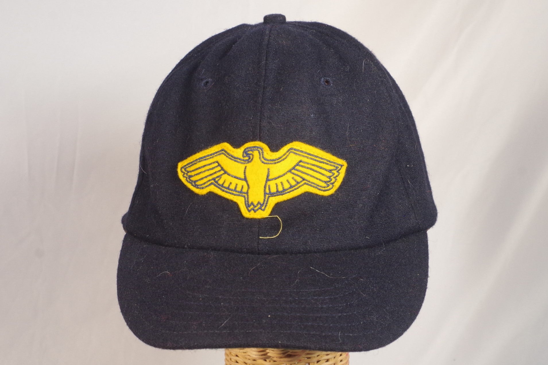 帽子 COOPERSTOWN BALL CAP WOOL Cooperstown Ball Cap Company Wool Hat, size 7 1/4, Red