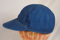 Incredible The Hillside Woven Indigo Dyed Fitted Baseball Cap - Sz L