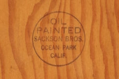 1939 San Francisco World's Fair Wooden Memo Board