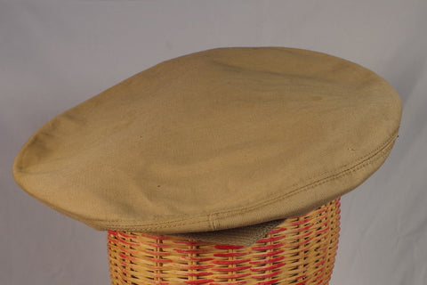 Vintage Bancroft Tan Military Berets - Sz 7