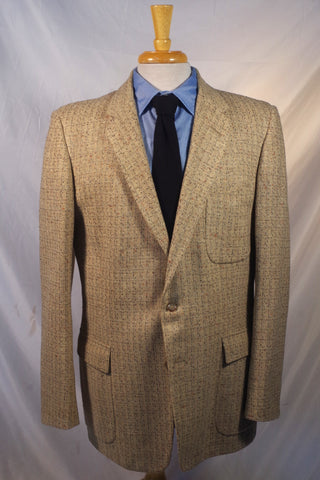 Stunning 1950s Alpagora Wool Sport Coat - Sz 41