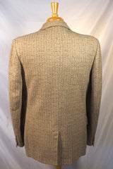 Stunning 1950s Alpagora Wool Sport Coat - Sz 41