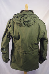 Vintage Alpha Industries Green Military Field Coat - Sz M