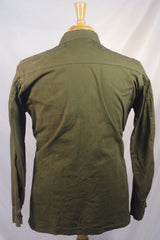 Lightweight Vintage Cotton Military Field Coat - Sz M